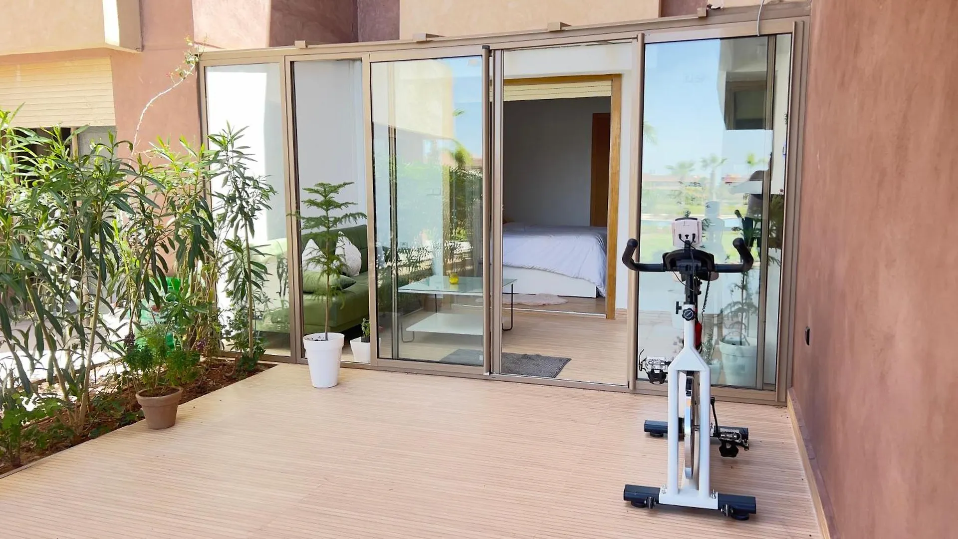 Prestigia,Golf, Lux Rez-De-Chaussee, Jardin En Face De La Piscine Et Golf Ideal Pour Passer Des Bons Vacances En Famille Marakéš 0*,
